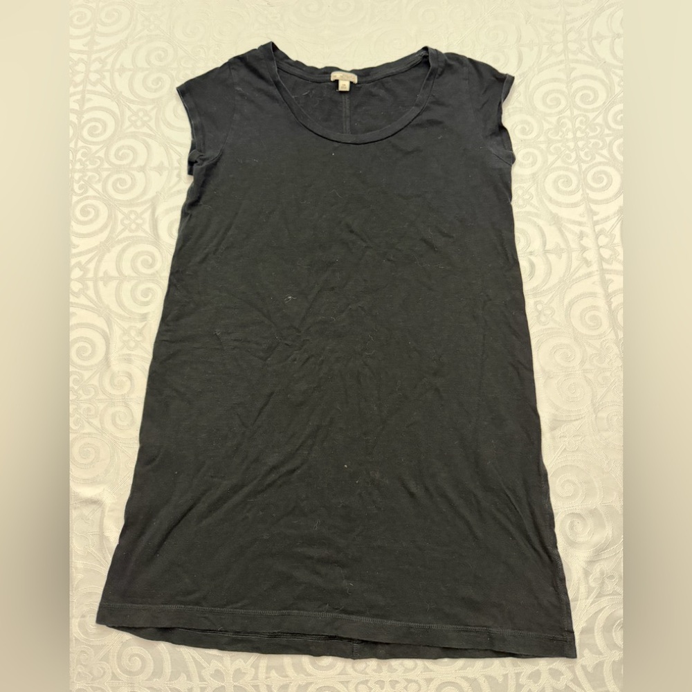 Gap Classic Black Sleeveless Cotton Dress Woman Lady Size Large Beach Cover Up